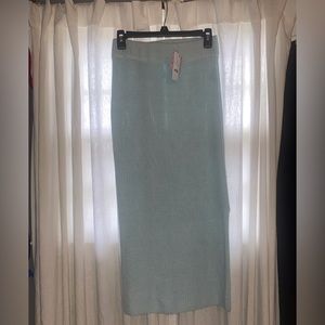 Ascot & Hart Knitted Maxi Skirt